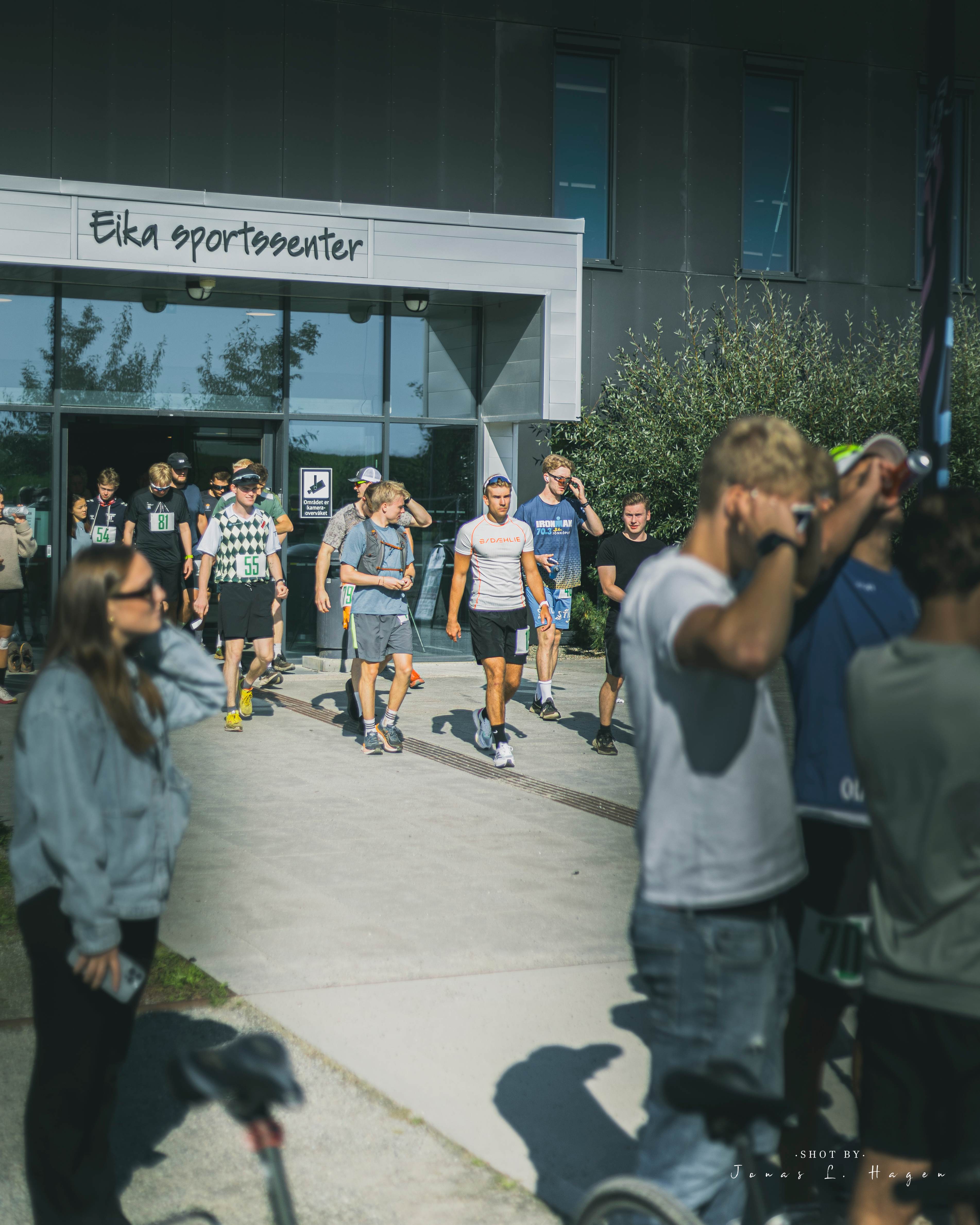 Eika sportssenter - race starting point